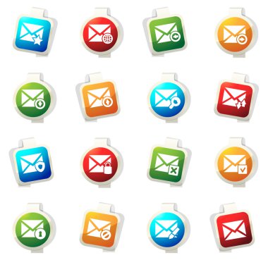 Posta ve zarf simgeleri ayarlandı