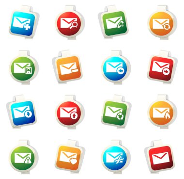 Posta ve zarf simgeleri ayarlandı