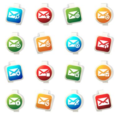 Posta ve zarf simgeleri ayarlandı