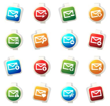 Posta ve zarf simgeleri ayarlandı