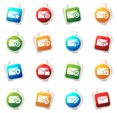 Posta ve zarf simgeleri ayarlandı