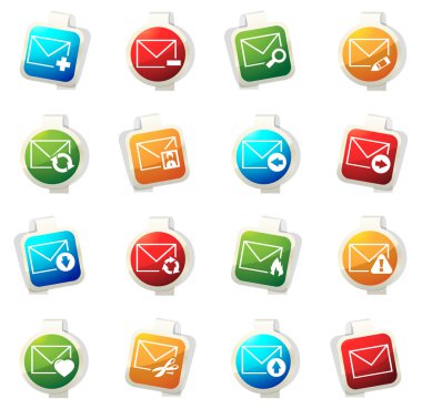 Posta ve zarf simgeleri ayarlandı