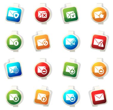 Posta ve zarf simgeleri ayarlandı