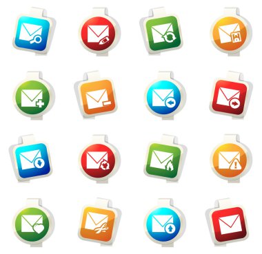 Posta ve zarf simgeleri ayarlandı