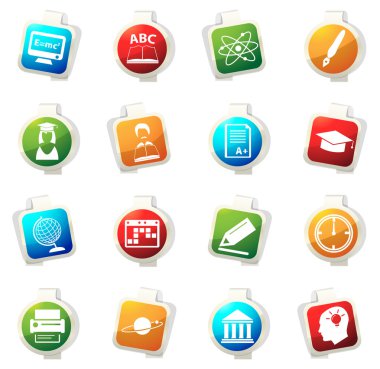 Üniversite Icons set