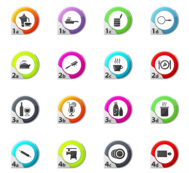 yemek ve mutfak simgeleri