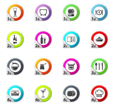 yemek ve mutfak simgeleri