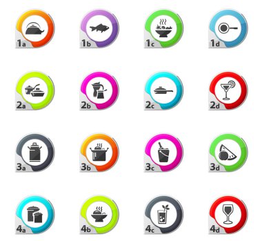 yemek ve mutfak simgeleri