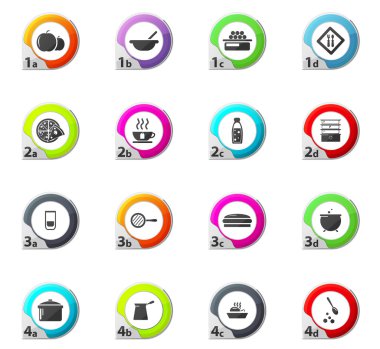 yemek ve mutfak simgeleri