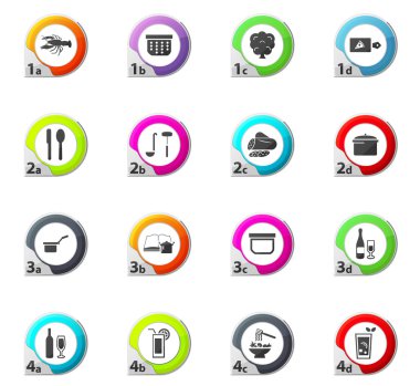 yemek ve mutfak simgeleri