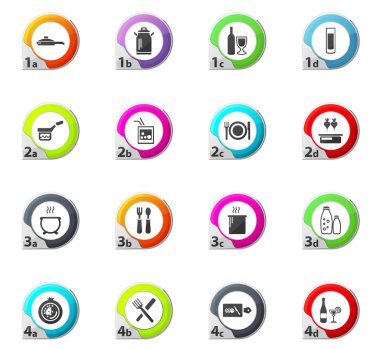 yemek ve mutfak simgeleri