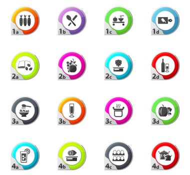 yemek ve mutfak simgeleri