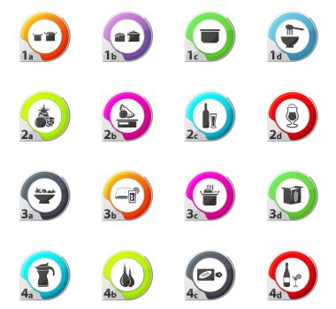 yemek ve mutfak simgeleri