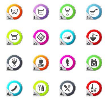 yemek ve mutfak simgeleri