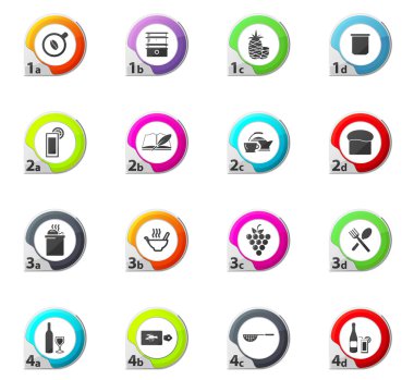 yemek ve mutfak simgeleri