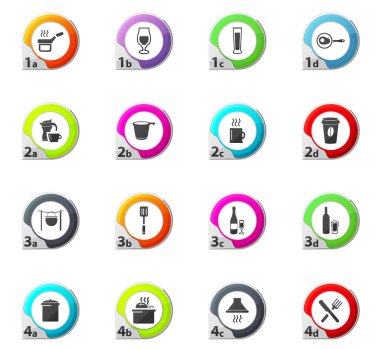 yemek ve mutfak simgeleri