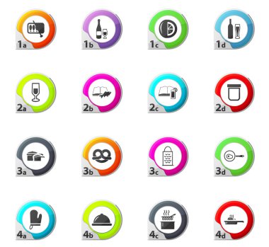 yemek ve mutfak simgeleri