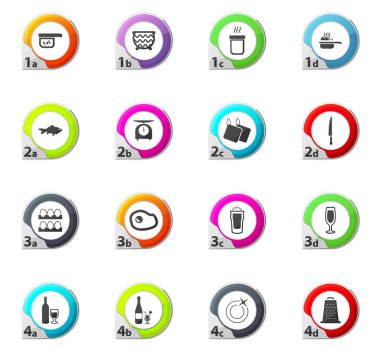 yemek ve mutfak simgeleri