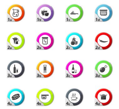 yemek ve mutfak simgeleri