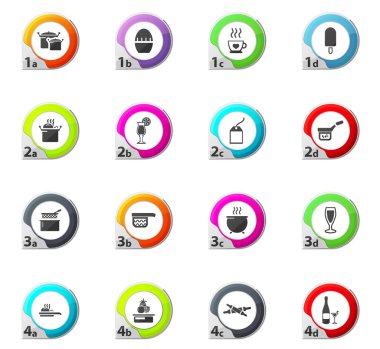 yemek ve mutfak simgeleri