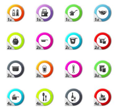 yemek ve mutfak simgeleri