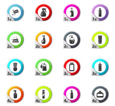 Ev Kimyasalları Icons set