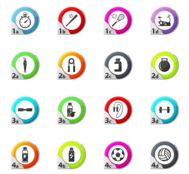 Spor Icons set