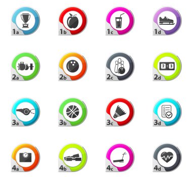 Spor Icons set