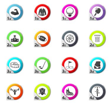Spor Icons set