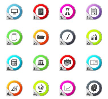 Üniversite Icons set
