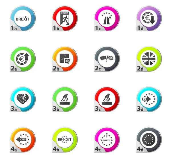 Brexit, web için ayarla simgesini