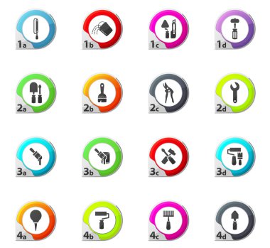 İş web simgeler araçları 