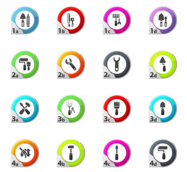 İş web simgeler araçları 