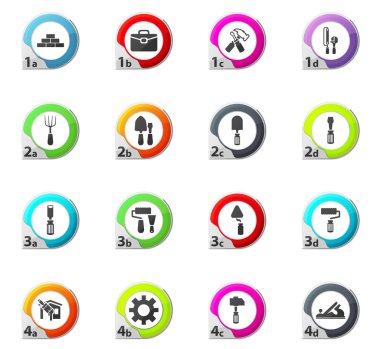 İş web simgeler araçları 