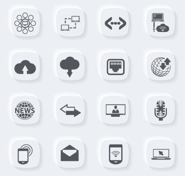 Web siteleri ve kullanıcı arayüzü için iletişim simgesi ayarlandı