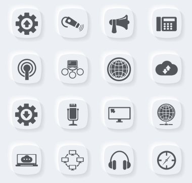 Web siteleri ve kullanıcı arayüzü için iletişim simgesi ayarlandı