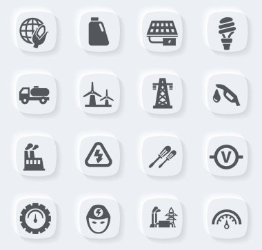 Web siteleri ve kullanıcı arayüzü için alternatif enerji simgeleri ayarlandı