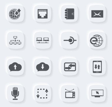 Web siteleri ve kullanıcı arayüzü için iletişim simgesi ayarlandı