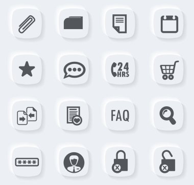 Web siteleri ve kullanıcı arayüzü için e-ticaret arayüzü simgesi ayarlandı