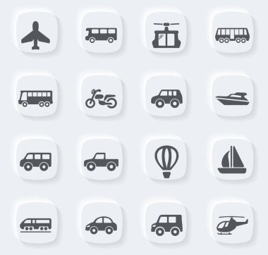 Web siteleri ve kullanıcı arayüzü için toplu taşıma simgesi ayarlandı