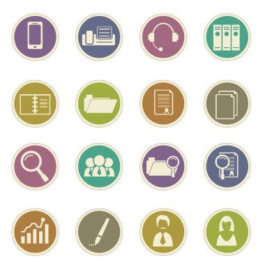 Ofis ve iş simgeleri