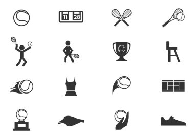 Tenis Icon set