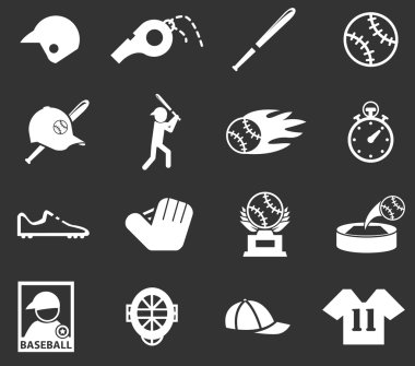 Beyzbol simgesi seti