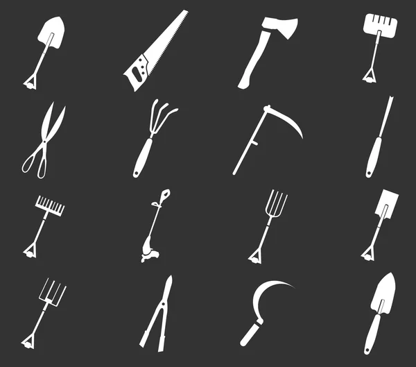 Gardening tools collection — Stock Vector