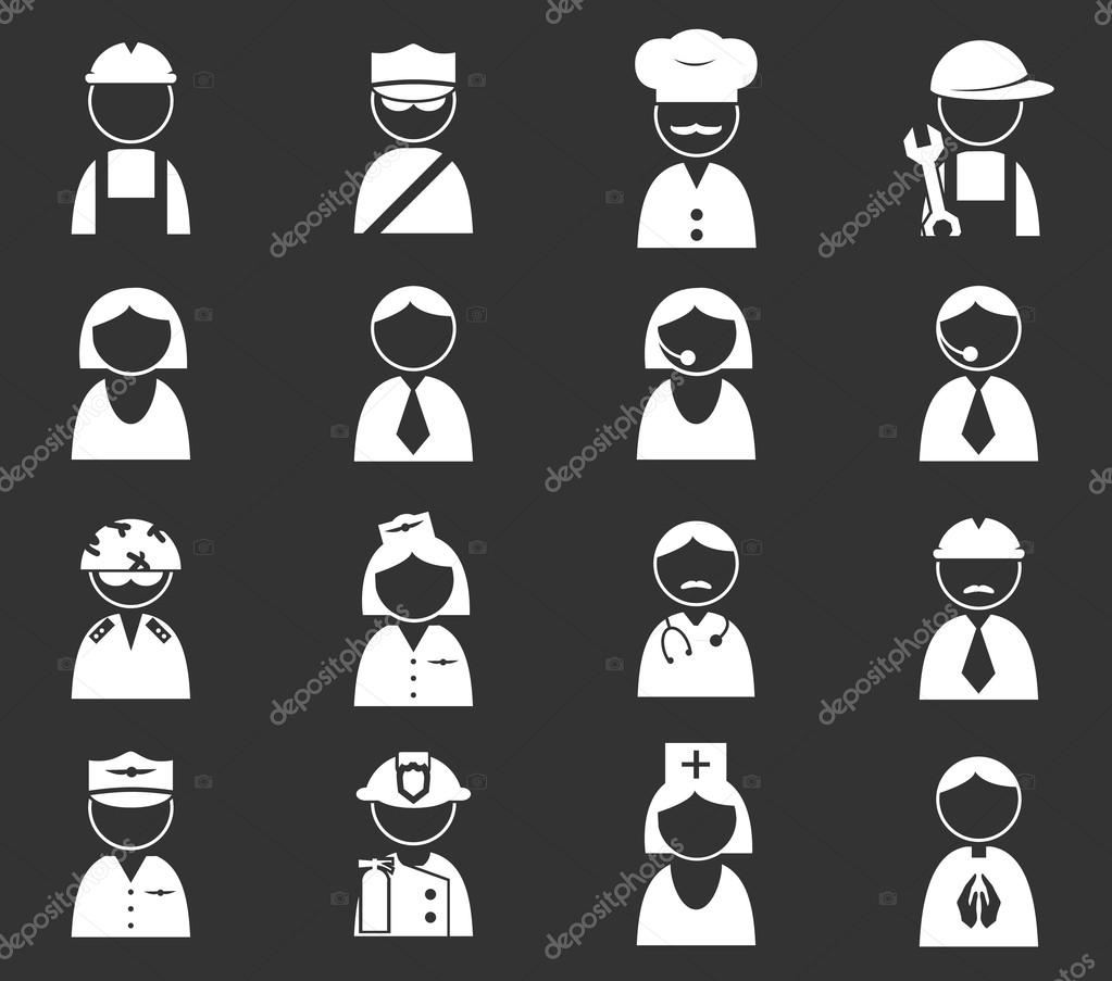 Occupation icons and People Icons