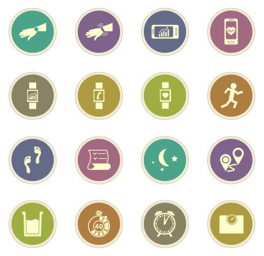 Koşu ve egzersiz uygulamaları izleme modern