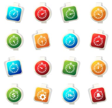 Zamanlayıcı Icons set