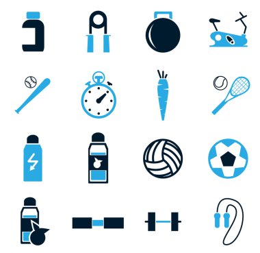 Spor Icons set. Vektör