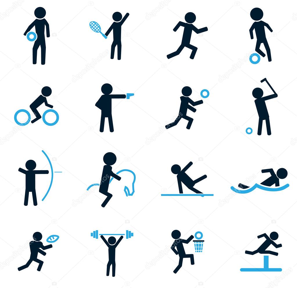 Sports icon set Stock Vector by ©Lisess 93402460