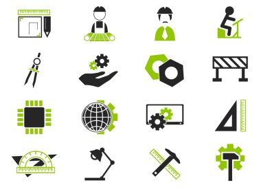 Mühendislik Icons set